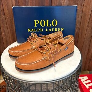 Polo by Ralph Lauren Merton Men's Brown Boat Shoes